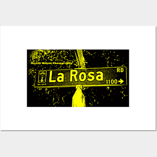 La Rosa Road, Arcadia, CA1 Bumblebee by Mistah Wilson Photography Posters and Art